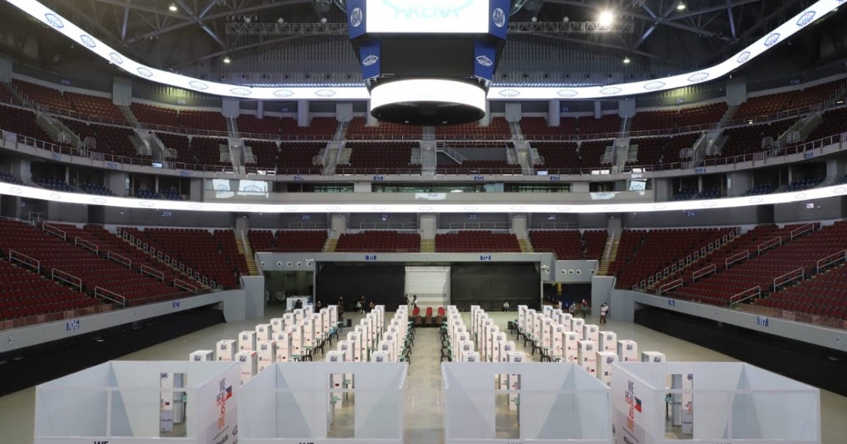 MOA Arena ready for use as COVID19 swabbing facility Bases